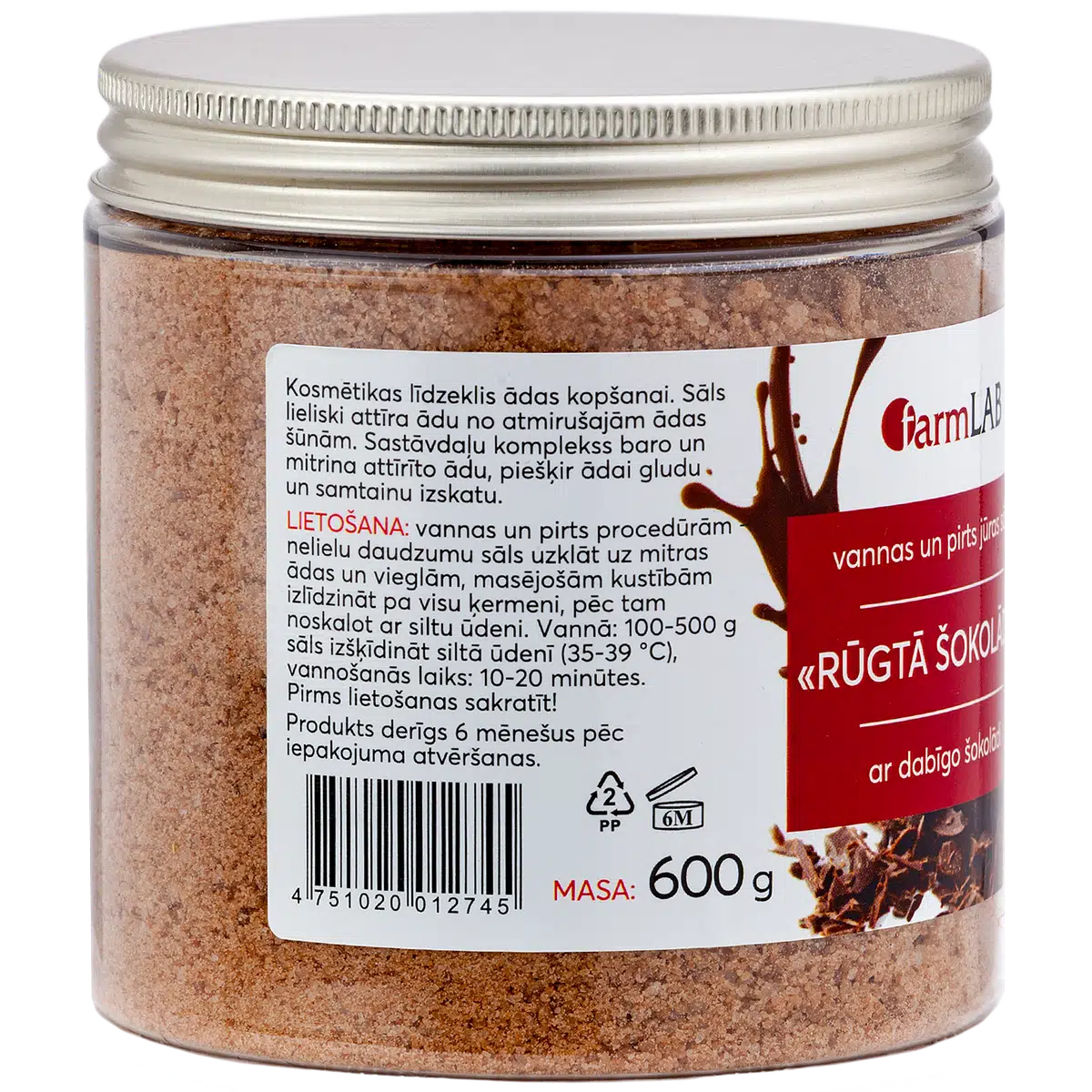 Bitter chocolate bath salt variant 2